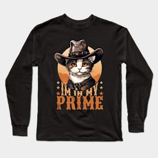 Cat In My Prime Long Sleeve T-Shirt